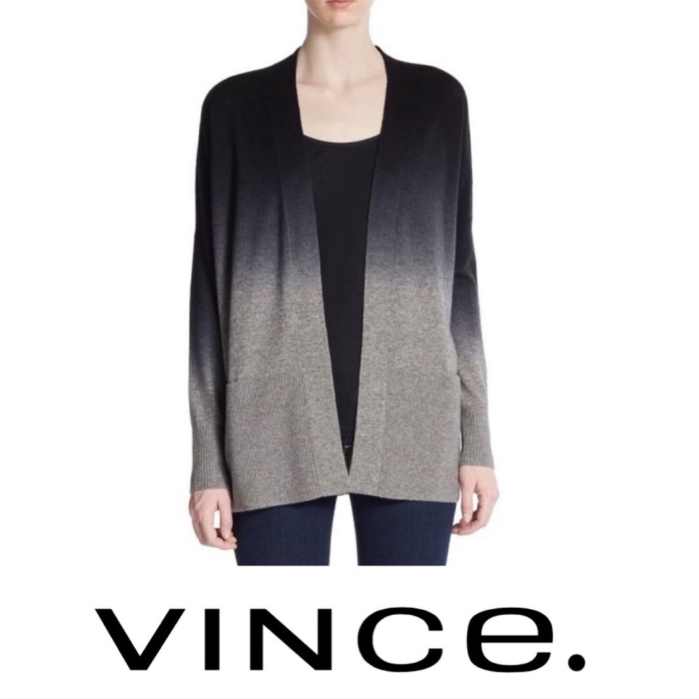 Vince black & grey ombré sweater
